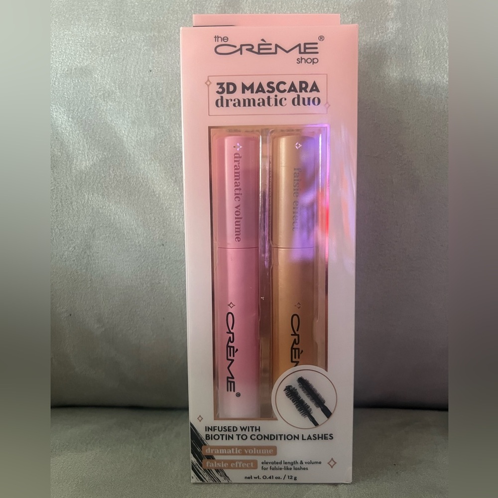 The creme shop 3D mascara dramatic duo NWT